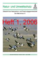 Zeitschrift "Natur- und Umweltschutz", Heft 1, 2006